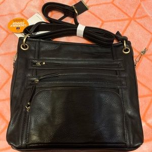 Bull dog cases CROSS BODY PURSE w/ HOLSTER (LARGE)